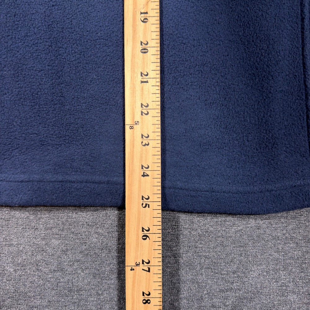 Patagonia Synchilla Vest Womens Medium Navy Blue Fleece Full Zip Sleeveless - Picture 5 of 8